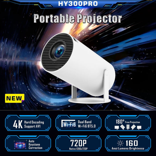 HY300 Pro Portable Small Projector