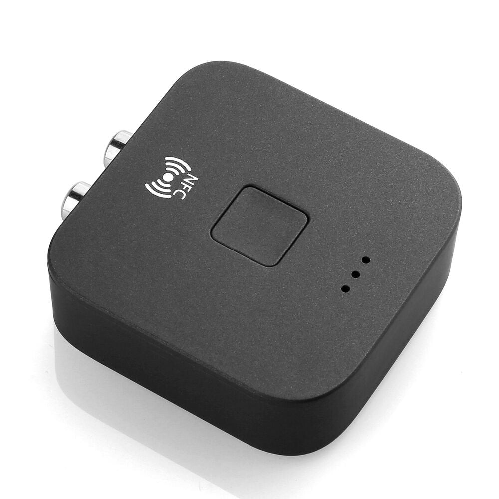 AUX Cinch Buchse Hifi Wireless Audio Adapter NFC Bluetooth 5.0 Empfanger 3.5mm